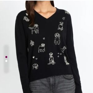 Johnny Was Tippi V-neck Pullover Sweater - Medium